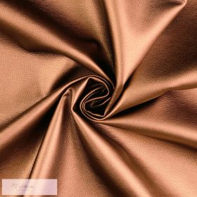 Metallic műbőr - Rozé Barna