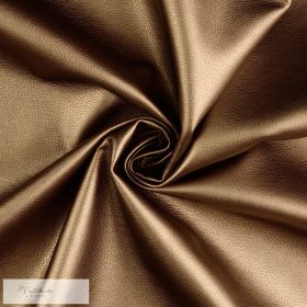 Metallic műbőr - Barna