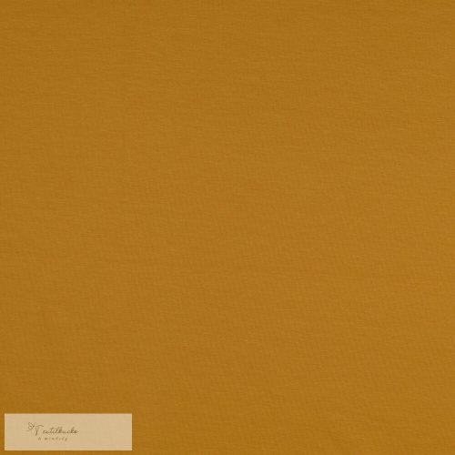 Karamell színű  pamut jersey