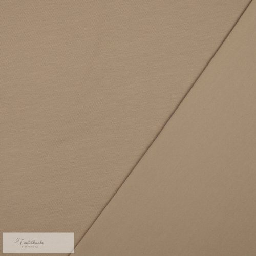 Taupe pamut jersey