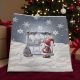 Párna panel - Havas - Mikulásos