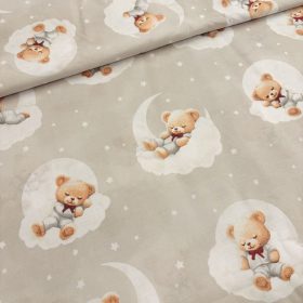 Alvó macis pamutvászon - 160 cm 