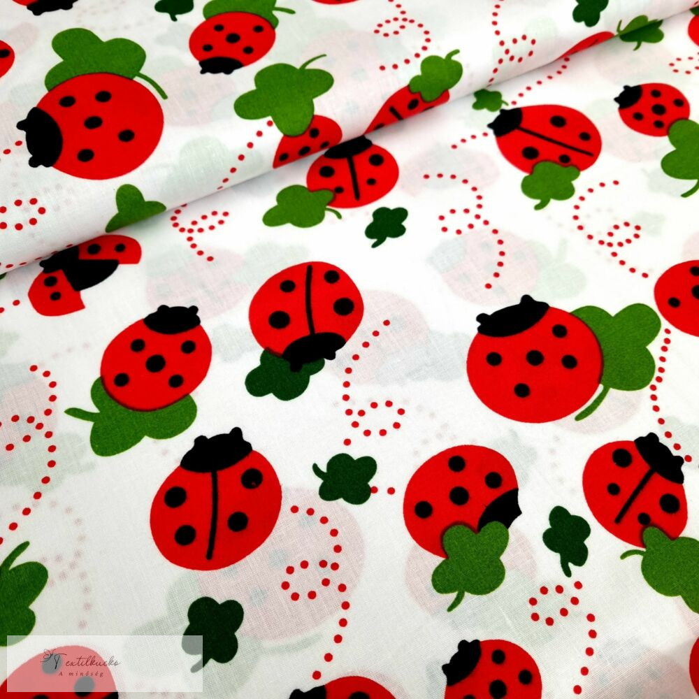 Katicás pamutvászon - Gyerekmintás pamut - Textilkuckó webár