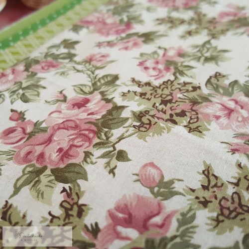 Virágos pamutvászon