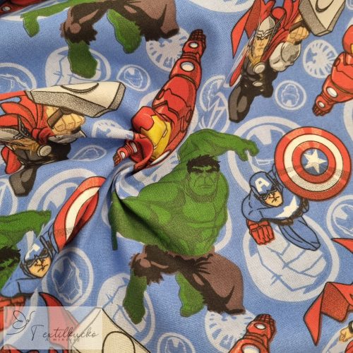 Bosszúállok mintás pamutvászon (MARVEL)