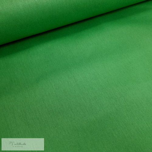zöld pamutvászon - 160 cm