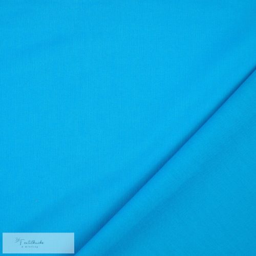 Sötét türkizkék pamutvászon