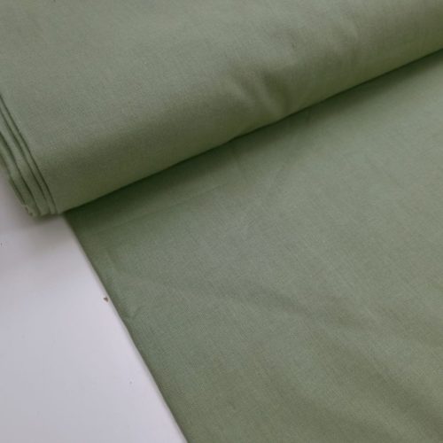 Khaki színű pamutvászon - 160 cm