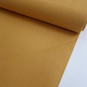 Mustár színű pamutvászon - 160 cm