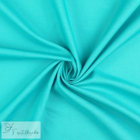 Türkizzöld PRÉMIUM pamutvászon