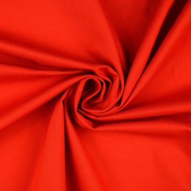 Piros pamutvászon - 140 cm