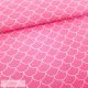 Pikkelyes pamutvászon rózsaszín -160 cm