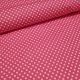 pink - pöttyös pamutvászon
