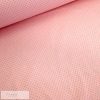 Rózsaszín alapon rózsaszín pöttyös pamutvászon -2 mm