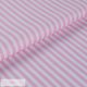 Rózsaszín csíkos pamutvászon - 5 mm