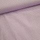 Lila kockás pamutvászon - 3 mm