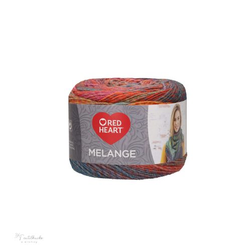 Red Heart Melange - 010 - cavalcade