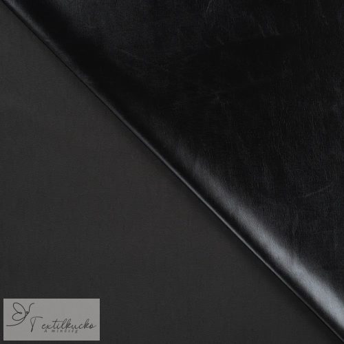 Strech foil jersey - Fekete