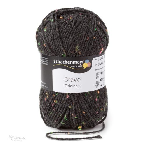 bravo - 8329 - Antracit Neon Tweed