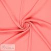 Silky (szatén) selyem gyűrt - Coral