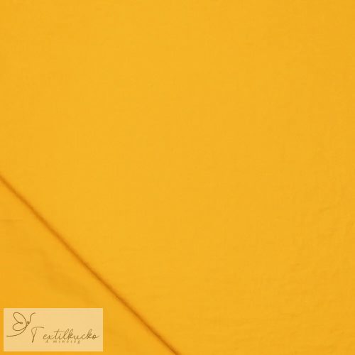 Silky (szatén) selyem gyűrt - Mustár