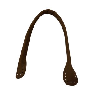 Valódi Nubuk Bőr táskafül - Barna (varrható)