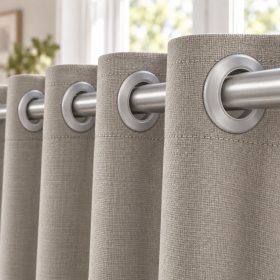 Műanyag Ringli karika függönyhöz rúdkarnisra - Inox