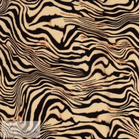 Tigris mintás Twill Viszkóz