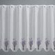 V/597/90 Levendulás vitrázs függöny - 90 cm