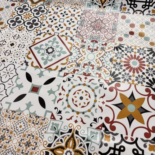 Viaszosvászon - Retro csempés - TERRA