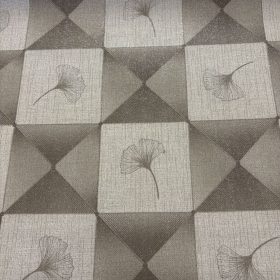 Ginkgo Biloba mintás viaszosvászon - glitteres