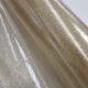 Arany glitteres víztiszta átlátszó viaszosvászon - 0,2 mm