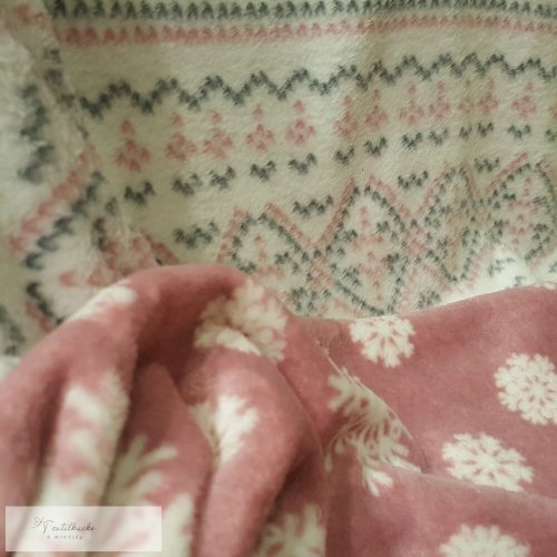 Hópelyhes-Norvég mintás kétoldalas wellsoft