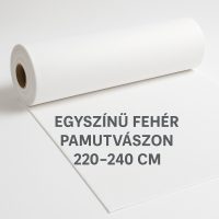Egyszínű pamutvászon - 220 -240 cm 