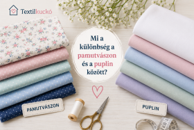 Mi a különbség a pamutvászon és a puplin között?