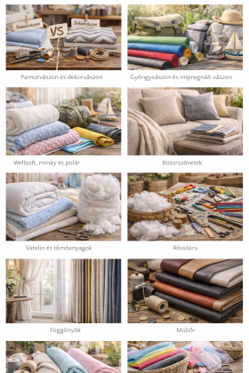 🧵 Milyen anyagot válasszak?